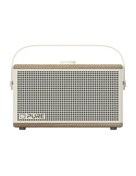Pure Classic Aura White | 40W Bluetooth Speaker Wood & Light
