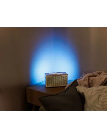 Pure Classic Aura White | 40W Bluetooth Speaker Wood & Light