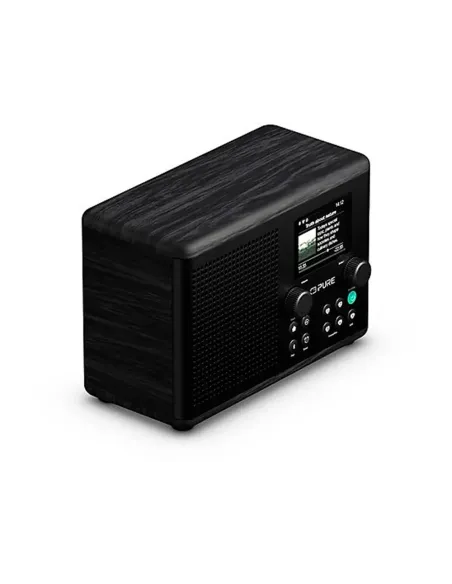 Pure Classic H4i Negro: Radio Internet, DAB+, Bluetooth 5.3 y Pódcasts