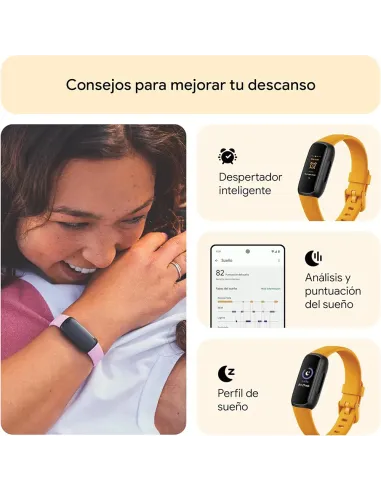 Refurbished Fitbit Inspire 3 Morning Glow | Like New Activity Tracker