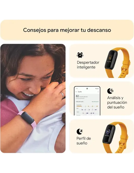 Refurbished Fitbit Inspire 3 Morning Glow | Like New Activity Tracker