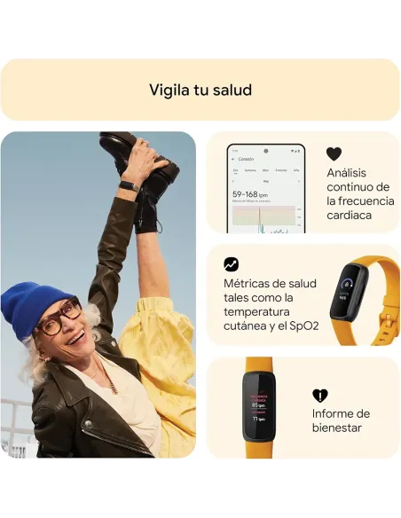 Refurbished Fitbit Inspire 3 Morning Glow | Like New Activity Tracker