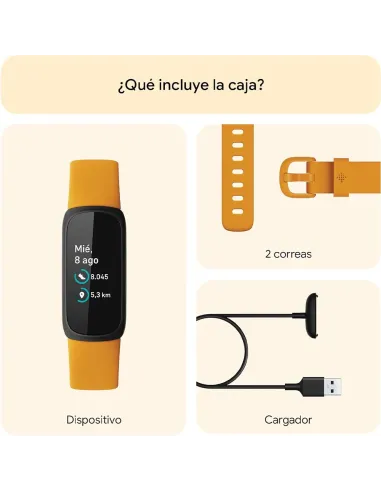 Refurbished Fitbit Inspire 3 Morning Glow | Like New Activity Tracker