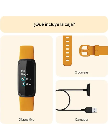 Refurbished Fitbit Inspire 3 Morning Glow | Like New Activity Tracker