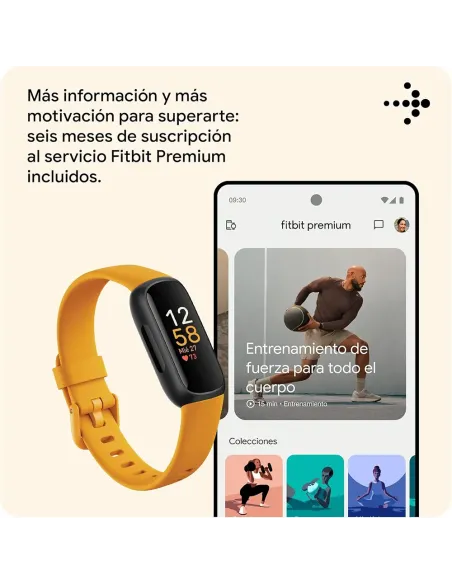 Refurbished Fitbit Inspire 3 Morning Glow | Like New Activity Tracker