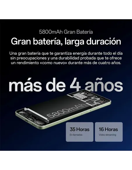 OPPO A5 Pro 5G 256GB Negro - Móvil Resistente IP69 y Batería 5800mAh