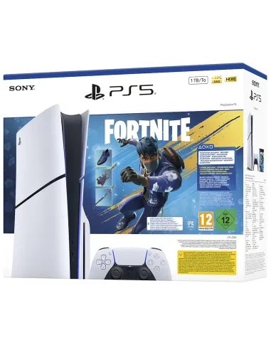 PS5 Slim Estándar 1TB + Pack Fortnite Flowering Chaos | 1000 paVos