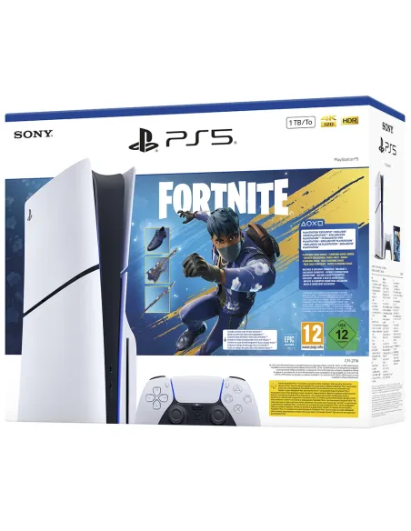 PS5 Slim Estándar 1TB + Pack Fortnite Flowering Chaos | 1000 paVos