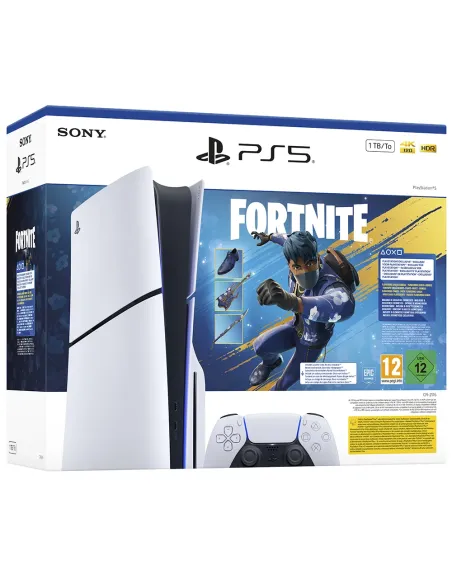 PS5 Slim Estándar 1TB + Pack Fortnite Flowering Chaos | 1000 paVos