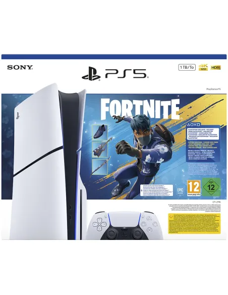 PS5 Slim Estándar 1TB + Pack Fortnite Flowering Chaos | 1000 paVos