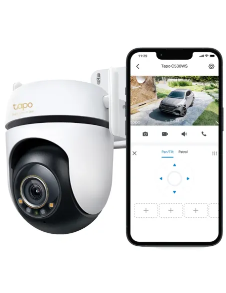 Tapo C530WS Outdoor Wi-Fi Camera 360° | 3K 5MP Color Night Vision