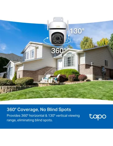 Tapo C530WS Outdoor Wi-Fi Camera 360° | 3K 5MP Color Night Vision