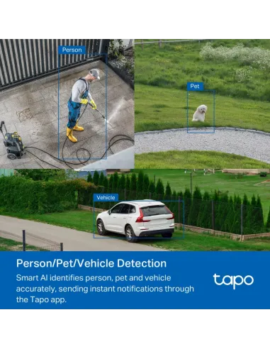 Tapo C530WS Outdoor Wi-Fi Camera 360° | 3K 5MP Color Night Vision