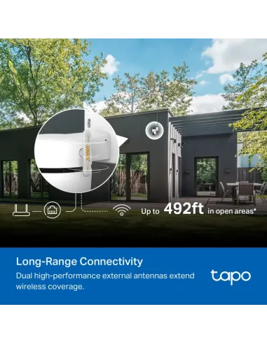 Tapo C530WS Cámara Wi-Fi Exterior 360° | 3K 5MP - TiendaCPU