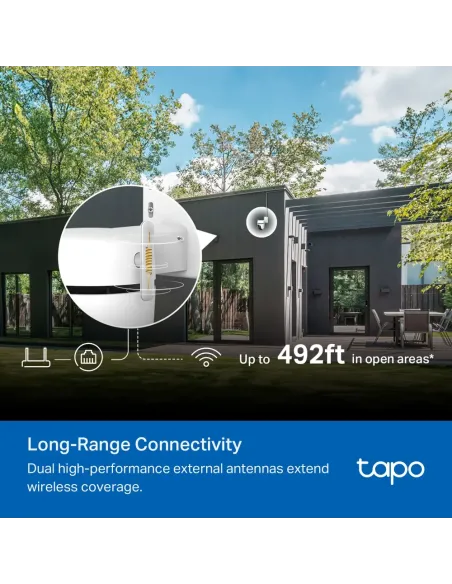 Tapo C530WS Outdoor Wi-Fi Camera 360° | 3K 5MP Color Night Vision