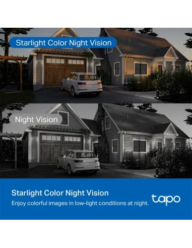 Tapo C530WS Cámara Wi-Fi Exterior 360° | 3K 5MP - TiendaCPU