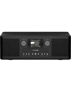 Pure Classic C-D6i Black | Stereo System with CD, WiFi & Internet Radi