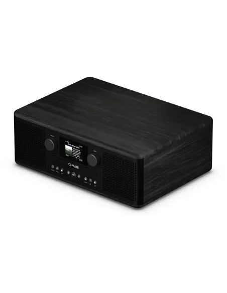 Pure Classic C-D6i Black | Stereo System with CD, WiFi & Internet Radi