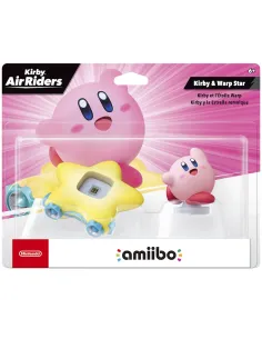 Kirby & Warp Star Amiibo | Interactive Figure Kirby Air Riders