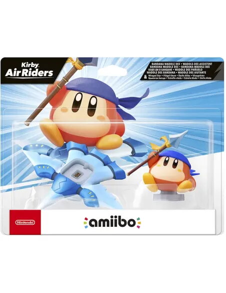 Amiibo​ Kirby Air Riders: Bandana Waddle Dee & Estrella Alada