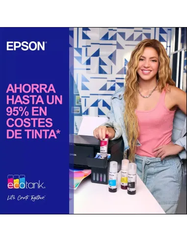 Epson EcoTank ET-2865 | Impresora WiFi Sin Cartuchos - TiendaCPU