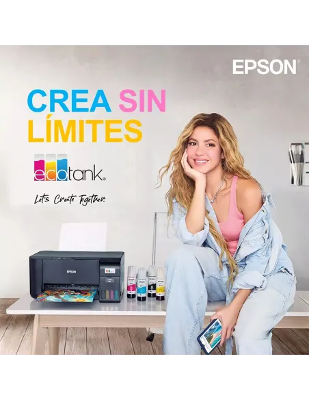 Epson EcoTank ET-2865 | Impresora WiFi Sin Cartuchos - TiendaCPU