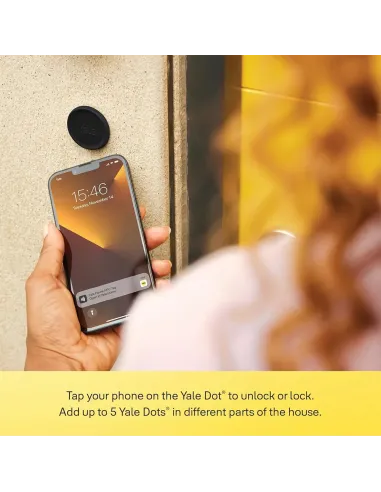 Yale Linus Smart Lock L2 Black | Keyless WiFi Smart Lock
