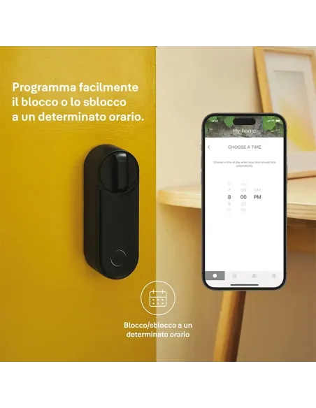 Yale Linus Smart Lock L2 Black | Keyless WiFi Smart Lock