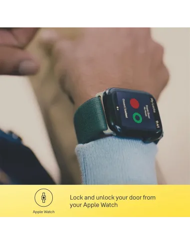 Yale Linus Smart Lock L2 Silver | Keyless WiFi Smart Lock