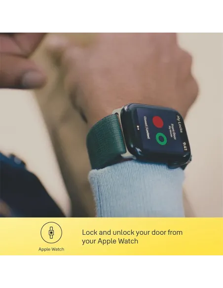 Yale Linus Smart Lock L2 Silver | Keyless WiFi Smart Lock