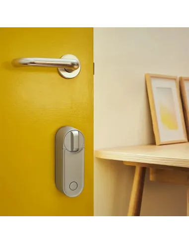 Yale Linus Smart Lock L2 Silver | Keyless WiFi Smart Lock