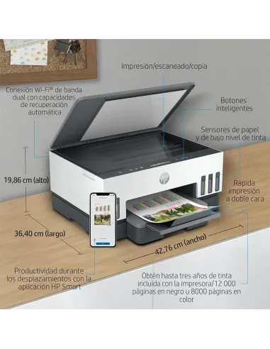 HP Smart Tank 7005 | Impresora WiFi + 3 Años Tinta - TiendaCPU