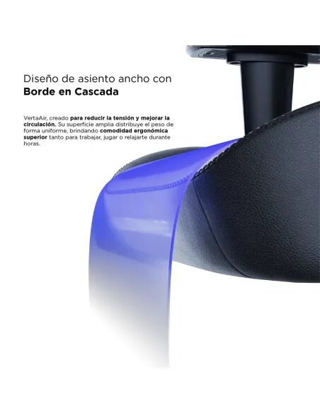 Silla gaming ergonómica Alienware S3800 HygennX con lumbar