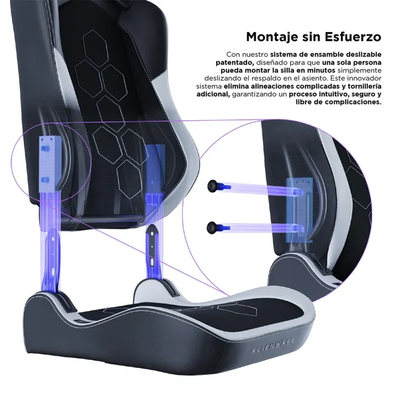 Alienware S5800 HygenNx | Silla ergonómica gaming premium