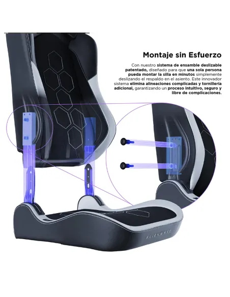 Alienware S5800 HygenNx | Silla ergonómica gaming premium