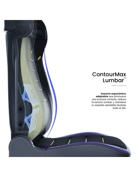 Vertagear PL4800 X‑Large HyGenNX Midnight – XL Comfort Gaming Chair