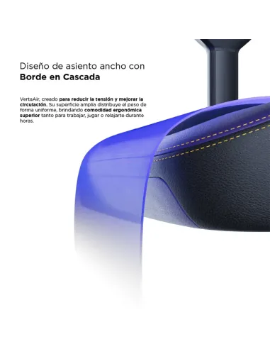 Vertagear PL4800 X‑Large HyGenNX Midnight – XL Comfort Gaming Chair