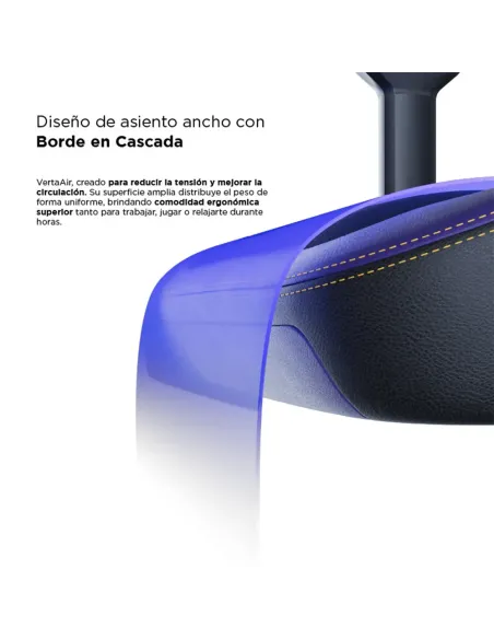 Vertagear PL4800 X‑Large HyGenNX Midnight – XL Comfort Gaming Chair