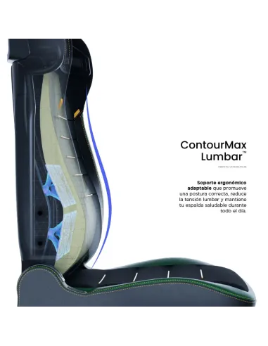 Vertagear PL4800 X‑Large HyGenNX Midnight Green – XL Comfort