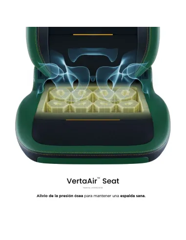 Vertagear PL4800 X‑Large HyGenNX Midnight Green – Confort XL