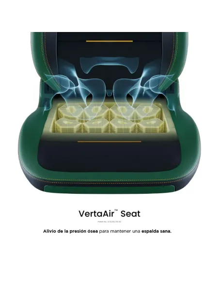 Vertagear PL4800 X‑Large HyGenNX Midnight Green – Confort XL