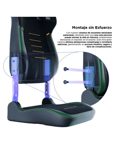 Vertagear PL4800 X‑Large HyGenNX Midnight Green – XL Comfort