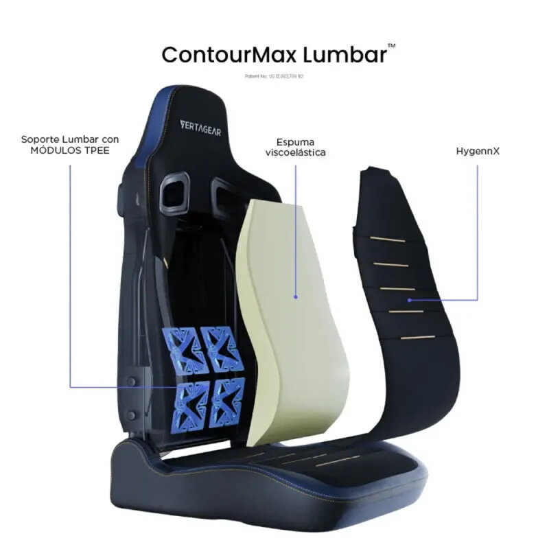 VERTAGEAR PL4800 X-LARGE HYGENNX MIDNIGHT BLUE