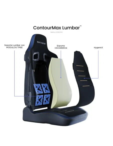VERTAGEAR PL4800 X-LARGE HYGENNX MIDNIGHT BLUE