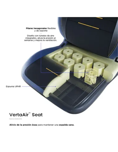 Vertagear PL4800 X‑Large HyGenNX Midnight Blue – XL Comfort