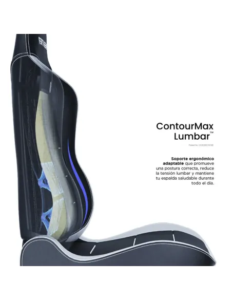 Vertagear SL3800 HyGenNX Black/White – Ergonomic Gaming Chair