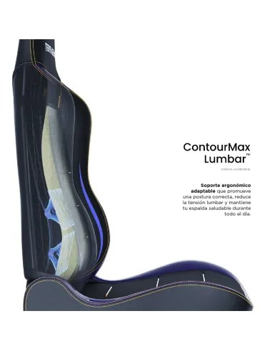 Vertagear SL3800 HyGenNX Midnight Purple – Silla gaming