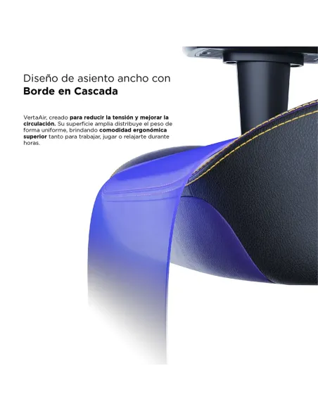 Vertagear SL3800 HyGenNX Midnight Purple – Silla gaming