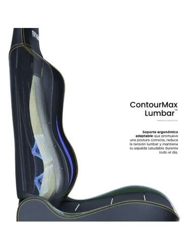 Vertagear SL3800 HygenX Midnight Green – silla gamer ergonómica