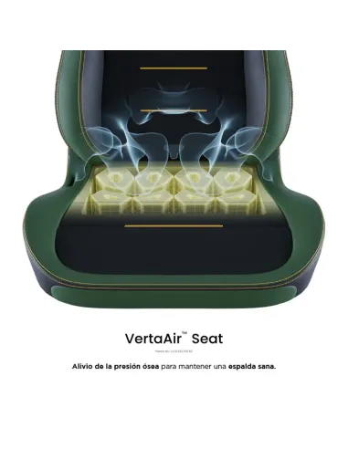 Vertagear SL3800 HygenX Midnight Green – silla gamer ergonómica